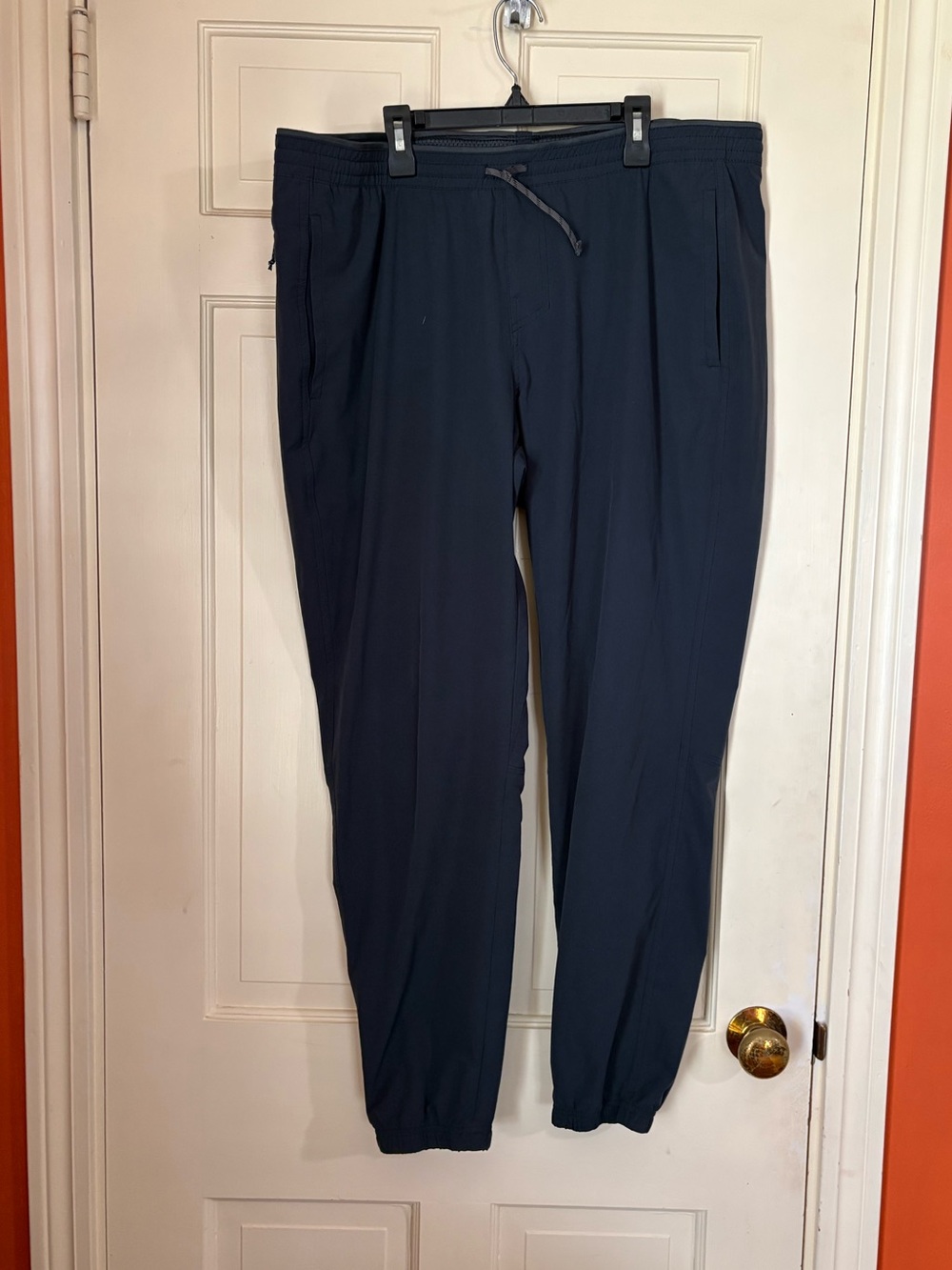 Kuhl Freeflex Jogger Pants Mens XL Gray Hiking Stretch Zip Pocket Outdoor